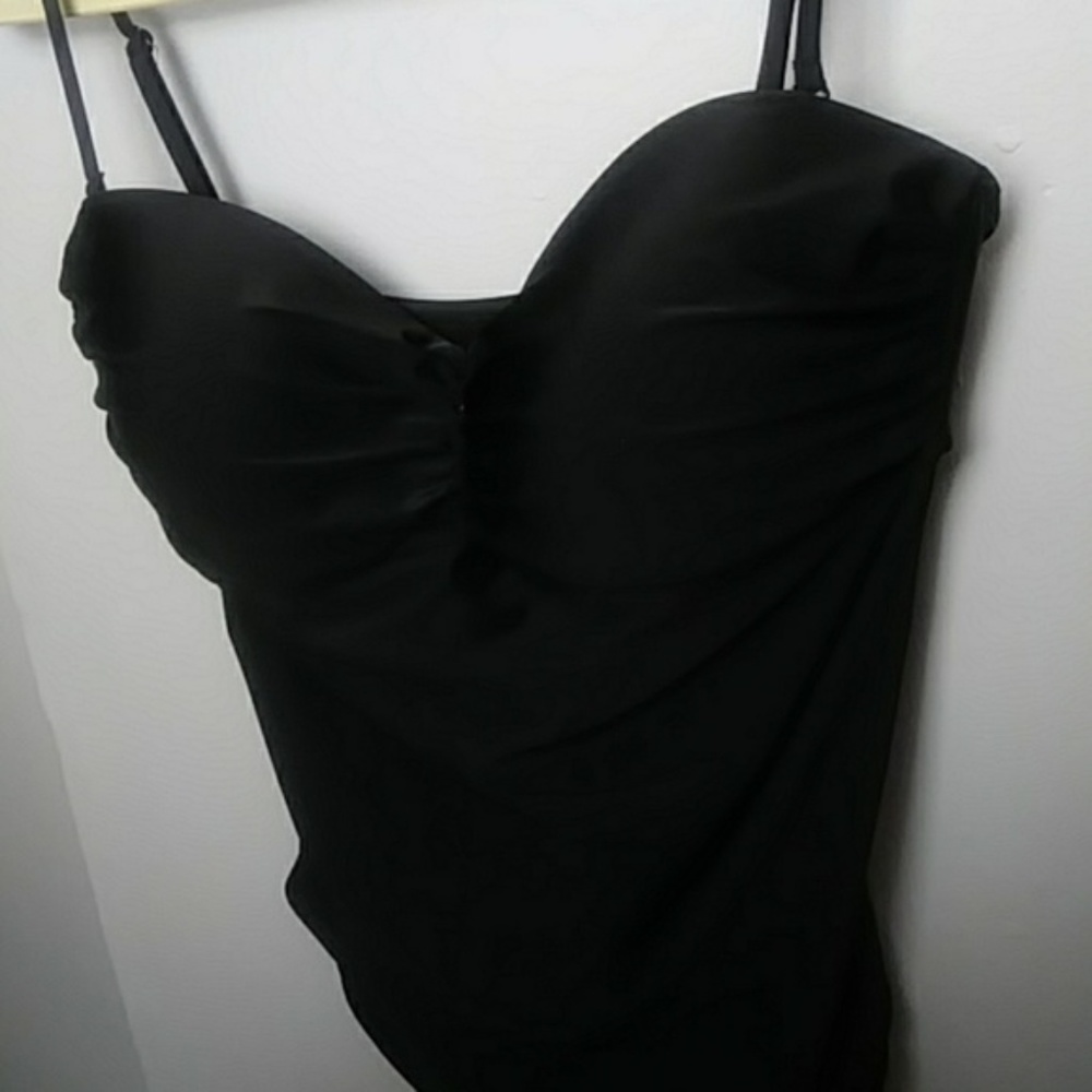 Old Navy XL Black One Piece Bathing Sui